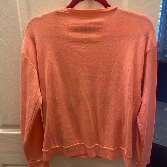 Pink heart sweater with logo - Picture 4 of 4